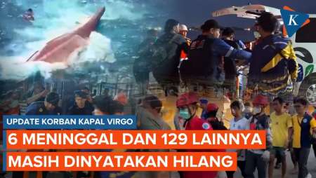 Kapal Virgo Tenggelam Di Laut Jawa: 6 Meninggal, 129 Penumpang Masih Hilang