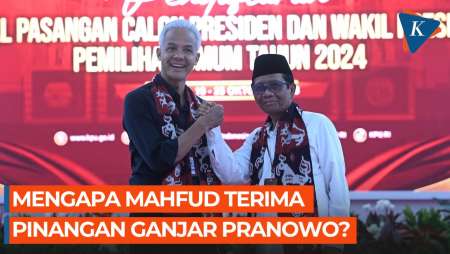 Alasan Mahfud Mau Terima Pinangan Ganjar Pranowo