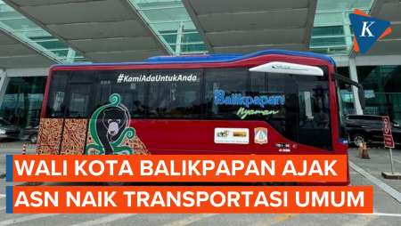 Wali Kota Balikpapan Ajak ASN Naik Transportasi Umum