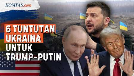 Jelang Pertemuan Putin-Trump, Zelensky Serukan 6 Tuntutan