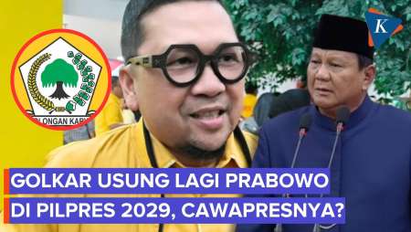 Golkar Putuskan Usung Prabowo Capres 2029, Cawapres Belum Pasti Gibran