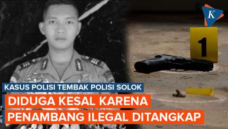 Kasus Polisi Tembak Polisi di Solok, Diduga Kesal Penambang Ilegal Ditangkap