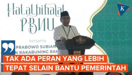 Gus Yahya Sebut PBNU Akan Bersama dengan Pemerintahan Prabowo-Gibran