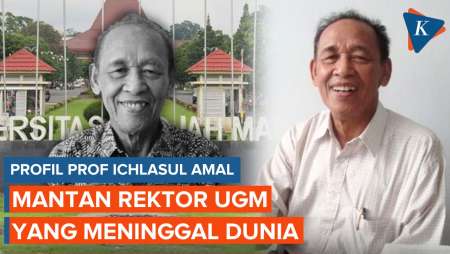 Profil Prof Ichlasul Amal, Mantan Rektor UGM yang Meninggal Dunia