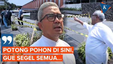 Wali Kota Bandung Farhan Ngamuk! Lihat Pohon Ditebang Sembarangan, Ancam Penyegelan