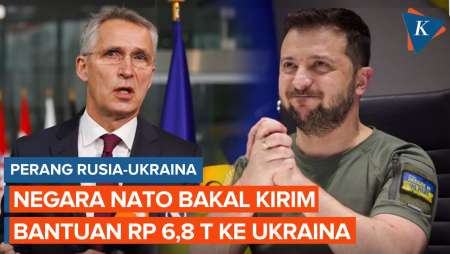 Negara NATO Bakal Kirim Bantuan Militer Rp 6,8 Triliun untuk Ukraina