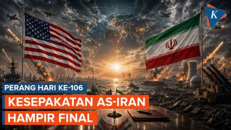 Perang Hari ke-106: AS-Iran Ungkap Kesepakatan Damai Hampir Final