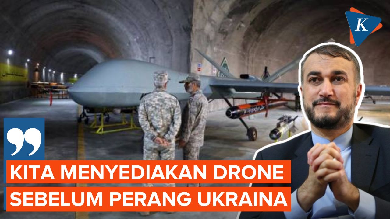 Iran Akui Pasok Drone ke Rusia Sebelum Perang Ukraina
