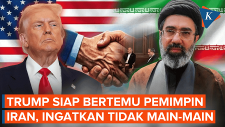 Siap Bertemu Pemimpin Iran, Trump: Tidak Ada Yang Sedang Main-main