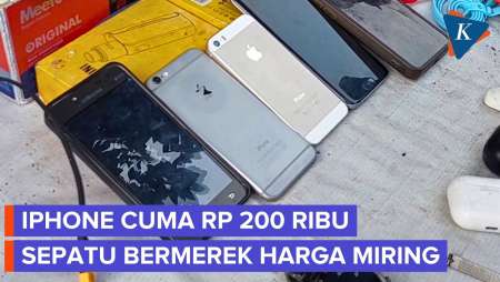 Iphone Cuma Rp200 Ribu? Yuk Keliling Pasar Loak Jatinegara