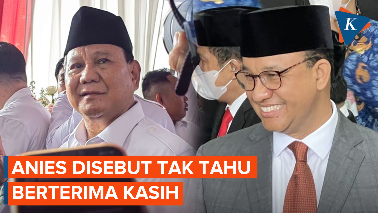 Tidak Pamit Usai Lepas Jabatan Gubernur DKI, Anies Baswedan Dinilai Tak Berterima Kasih pada Prabowo