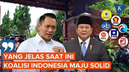 Koalisi Permanen Prabowo, AHY: Saat Ini, Koalisi Indonesia Maju Solid