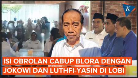 Cabup Blora Arief Rohman Ungkap Isi Obrolan di Lobi Hotel dengan Jokowi dan Lutfhi-Yasin