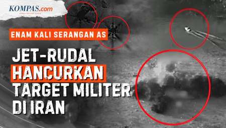 Kompilasi 6 Kali Serangan AS Ke Iran, Jet Tempur Dan Rudal Diluncurkan