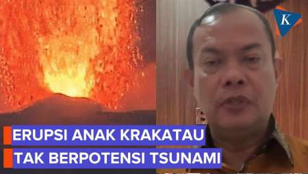 BMKG: Erupsi Gunung Anak Krakatau Tak Berpotensi Tsunami