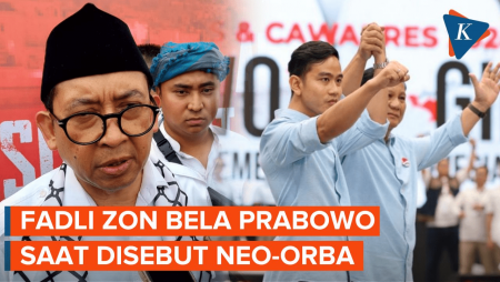 Prabowo-Gibran Dianggap Neo Orba, Ini Respons Gerindra