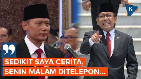 AHY Baru Ditelepon Mensesneg Senin Malam Sebelum Jadi Menteri