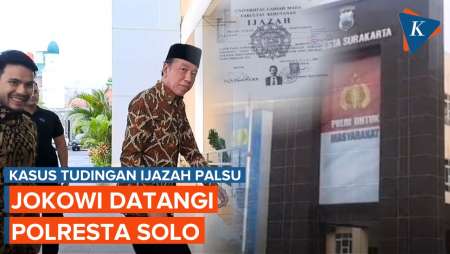 Jokowi Datangi Polresta Solo Bersama Kuasa Hukum, Ada Apa?