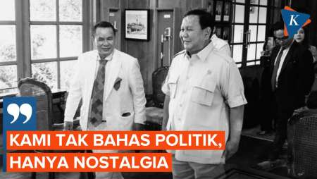 Bertemu Hotman Paris, Prabowo Mengaku Tak Bahas Politik