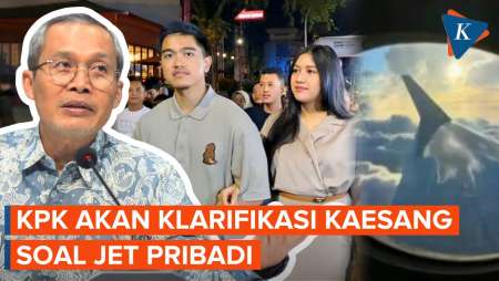 KPK Tegaskan Kaesang Perlu Klarifikasi Dugaan Gratifikasi Jet Pribadi