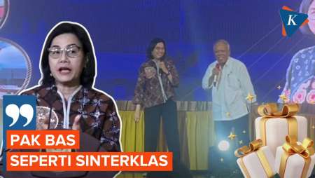 Sri Mulyani Sebut Pak Bas Seperti Sinterklas, Ternyata karena Ini