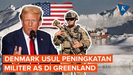 Denmark Usulkan Trump Tingkatkan Kehadiran Militer AS di Greenland