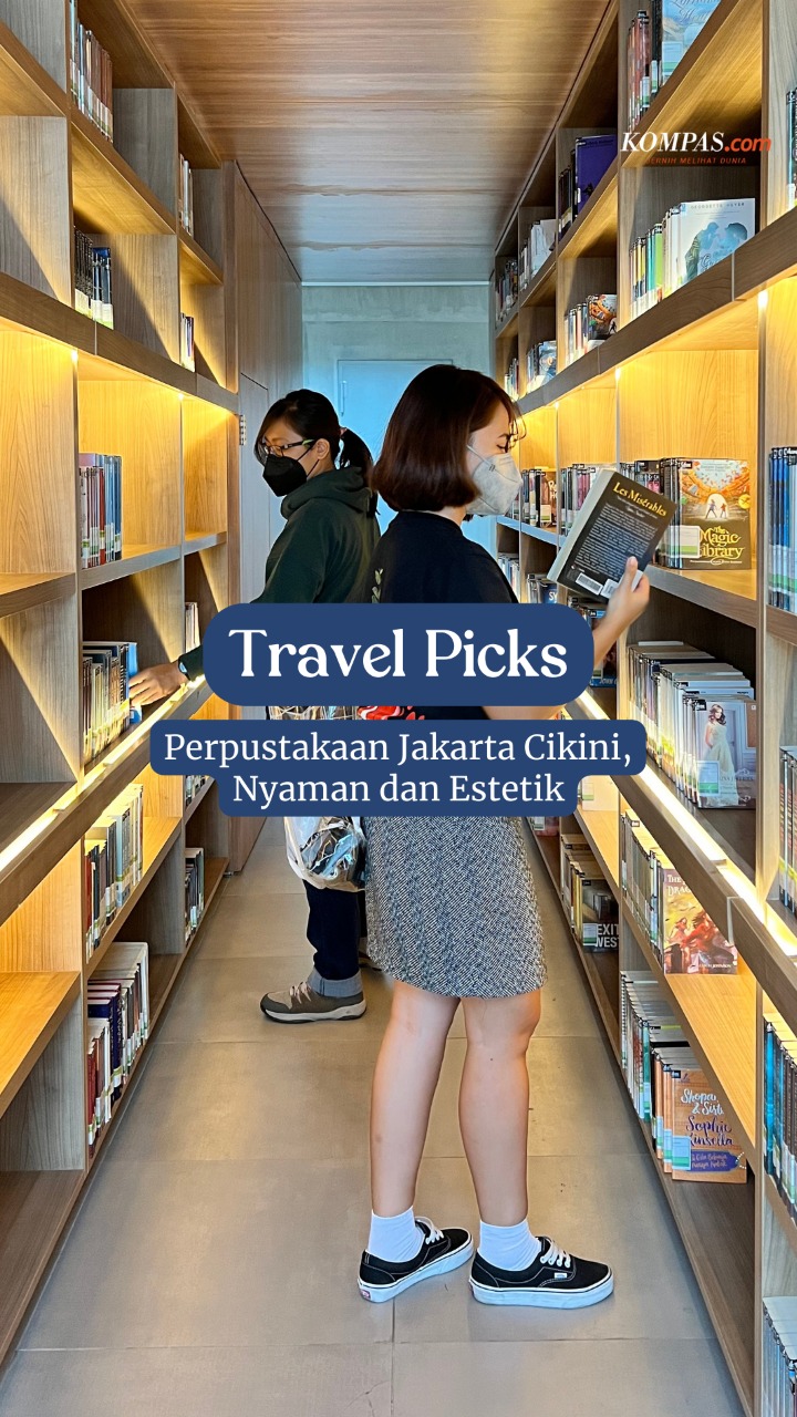 TRAVEL PICKS - Perpustakaan Jakarta Cikini, Nyaman dan Estetik!