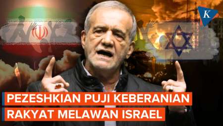 Presiden Iran Puji Keberanian Rakyatnya Selama Perang Lawan Israel, Begini Katanya