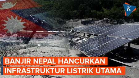 Banjir Nepal Hancurkan Infrastruktur Panel Surya, Sistem Kelistrikan Lumpuh