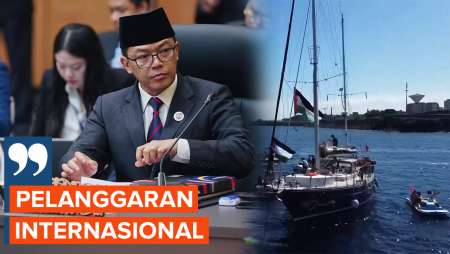 Kecam Israel Cegat Kapal Kemanusiaan di Gaza,Menlu Sugiono: Pelanggaran Hukum Internasional
