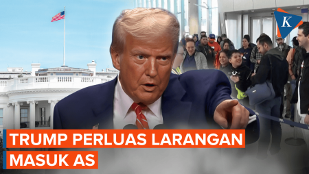 Bertambah, Trump Akan Larang Warga 32 Negara Masuki AS