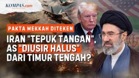 Iran "Senang" dengan Pakta Mekkah, AS Ditendang Saudi-Turkiye-Pakistan dari Timteng?