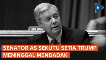 Lindsey Graham, Senator AS Pendukung Trump-Israel Meninggal Mendadak