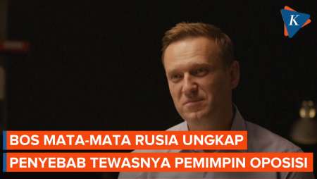 Kepala Mata-mata Rusia Ungkap Penyebab Kematian Alexei Navalny