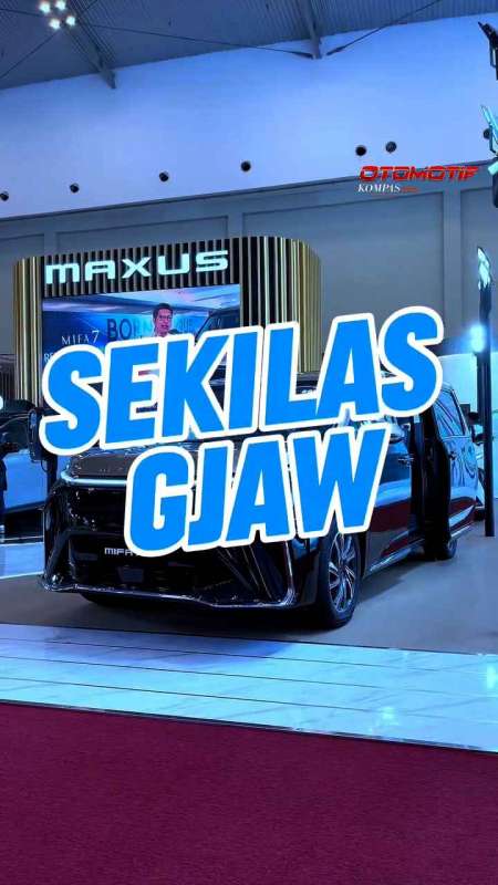 Maxus Memamerkan Dua Mobil Listrik Andalannya Di GJAW 2025