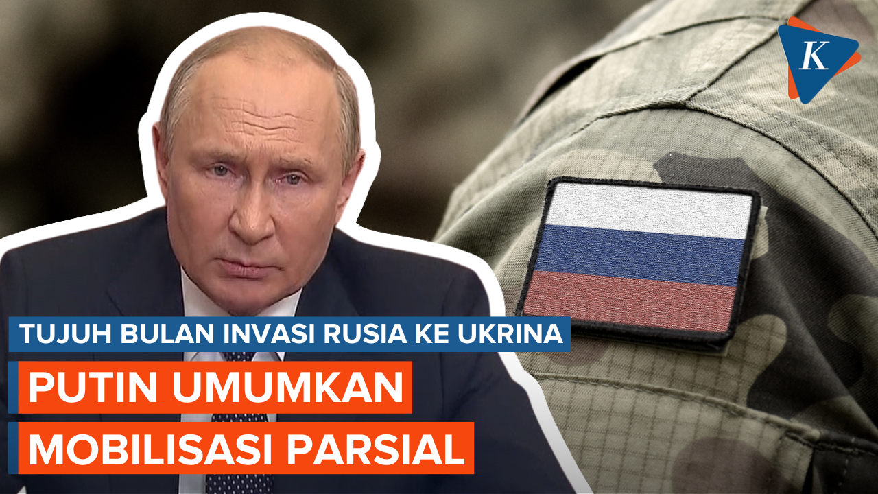 Putin Umumkan Mobilisasi Parsial di Rusia