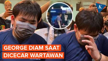 George Bungkam Saat Ditanya Alasan Suruh Karyawan Antar Makan ke Kamarnya