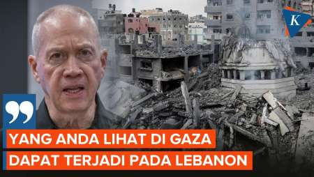 Menhan Israel Kirim Peringatan, Ancam Lebanon Bakal Rasakan Situasi Seperti Gaza