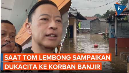 Tom Lembong Sampaikan Dukacita kepada Korban Banjir Bekasi