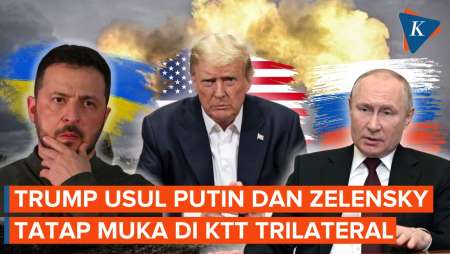 Trump Ingin Satukan Putin dan Zelensky di Meja Trilateral pada 22 Agustus