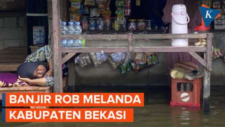 Banjir Rob Bekasi, 3 Desa Diterjang Air Laut