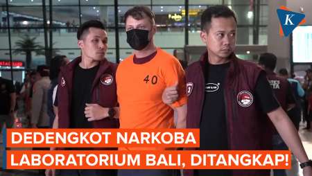 Polisi Tangkap Dedengkot Mafia Narkoba Laboratorium Bali 