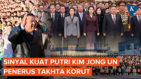 Putri Kim Jong Un Muncul Di Tempat Paling "Keramat", Sinyal Kuat Penerus Takhta?