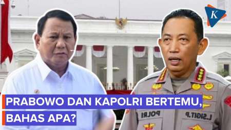 Istana Ungkap Pertemuan Prabowo Dan Kapolri Listyo Sigit