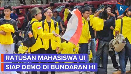 Situasi Terkini Di Kampus UI Jelang Unjuk Rasa Di Bundaran HI