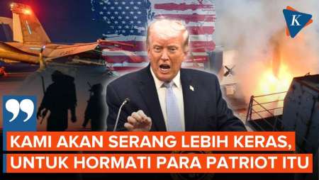 Trump Murka 3 Tentara AS Tewas Karena Serangan Iran