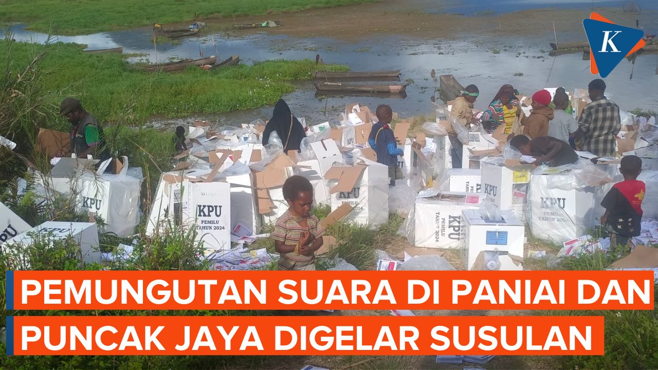 Terjadi Kontak Tembak, 548 TPS di Papua Tengah Gelar Pemungutan Suara Susulan