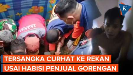 Indra Curhat ke Rekannya Usai Habisi Gadis Penjual Gorengan