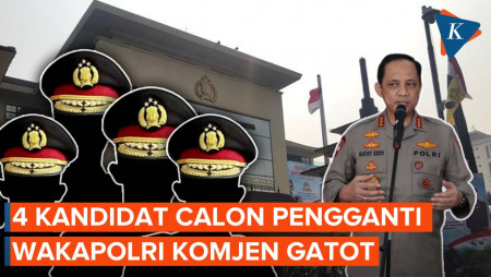 Bocoran Nama Jenderal Bintang 3 Calon Kuat Pengganti Wakapolri Komjen Gatot