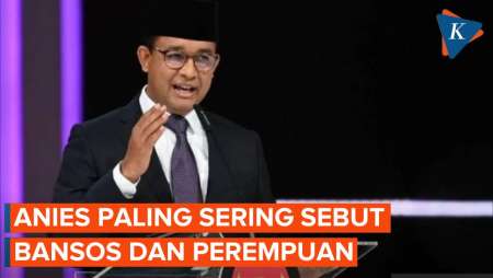 Anies Sering Sebut “Bansos” dan “Perempuan” Saat Debat Terakhir